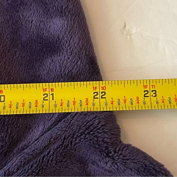 Green Tea Purple Vegan Fur Cottage  Boho Chic Jacket Coat NWOT Size L - Picture 10 of 11